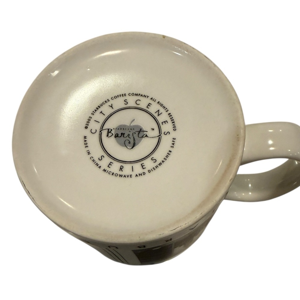 Starbucks Barista NEW YORK CITY Coffee Tea Ceramic Mug City Scenes Series - Picture 12 of 14